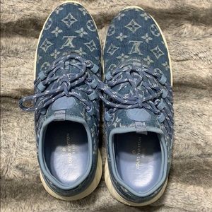 Men’s Louis Vuitton Fastlane sneaker in Marine